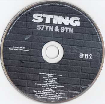 CD Sting: 57th & 9th DLX 640