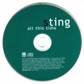 CD Sting: ...All This Time 1741
