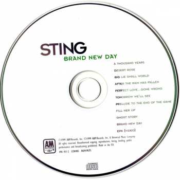 CD Sting: Brand New Day 5737