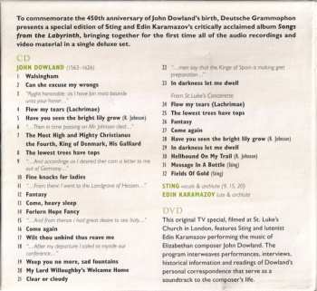 CD/DVD Sting: Songs From The Labyrinth DLX