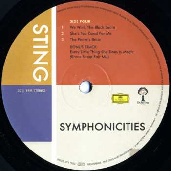 2LP Sting: Symphonicities 535468