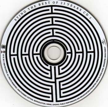 2CD Sting: The Best Of 25 Years LTD