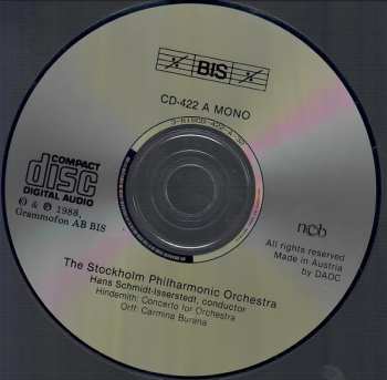 8CD Stockholms Filharmoniska Orkester: Stockholms Filharmoniska Orkester 75 År - 1914 - 1989 = Stockholm Philharmonic Orchestra 75 Years - 1914-19891989 536701