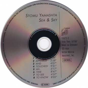 CD Stomu Yamash'ta: Sea & Sky 281023