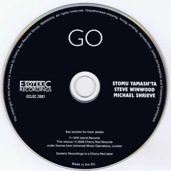 CD Stomu Yamash'ta: Go 190420