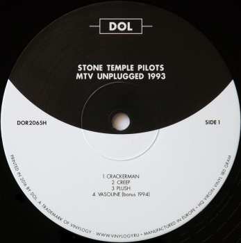 LP Stone Temple Pilots: MTV Unplugged 1993