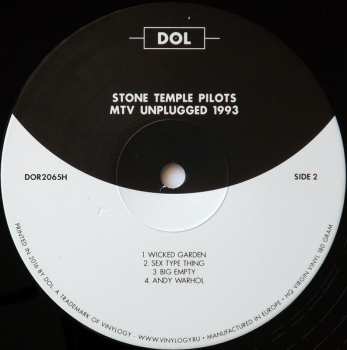 LP Stone Temple Pilots: MTV Unplugged 1993