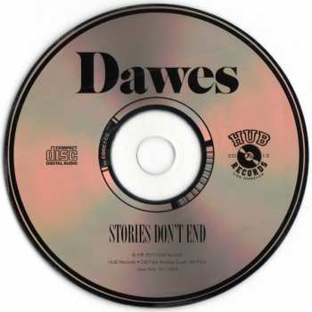 CD Dawes: Stories Don't End 34639