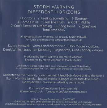 CD Storm Warning: Different Horizons DIGI 233154
