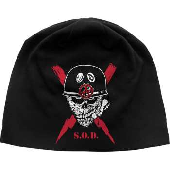 Merch Stormtroopers Of Death: Stormtroopers Of Death Unisex Beanie Hat: Scrawled Lightning Jd Print