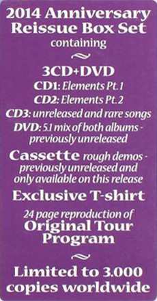 3CD/DVD/Box Set/MC Stratovarius: Elements - Ultimate Box Set Edition - LTD | NUM | DIGI 535387