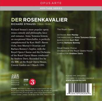 3CD/Box Set Richard Strauss: Der Rosenkavalier 483740