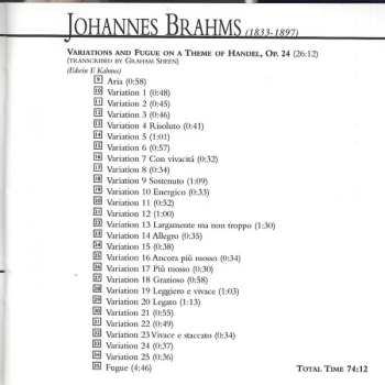 CD Johannes Brahms: Untitled
