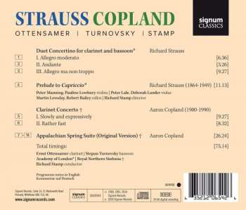 CD Richard Strauss: Strauss / Copland 434099