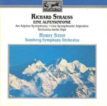 Album Strausshard / Stein / Bamberg Sym Orch: Alpine Sym