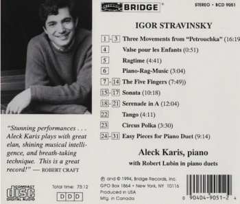 CD Igor Stravinsky: Music For Piano [1911-1942) 440714