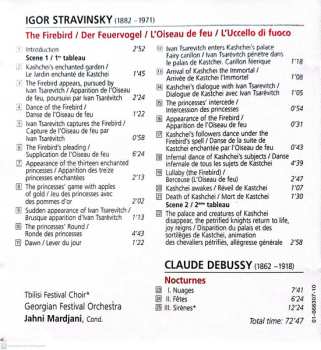 CD Igor Stravinsky: Firebird / Nocturnes