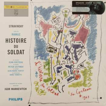 LP Igor Stravinsky: Histoire Du Soldat 444110