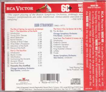 CD Igor Stravinsky: The Rite Of Spring / Firebird Suite / Fireworks