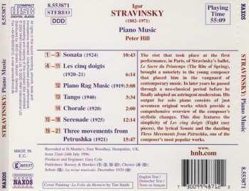 CD Igor Stravinsky: Piano Music 456363