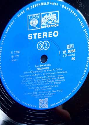 LP Igor Stravinsky: Persefona 432603