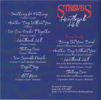 CD Strawbs: Heartbreak Hill (Extended Edition) 122558