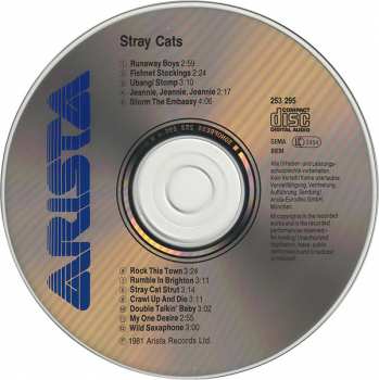 CD Stray Cats: Stray Cats 402040