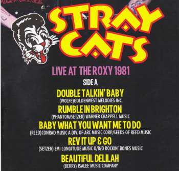 LP Stray Cats: Live At The Roxy 1981 PIC 262889