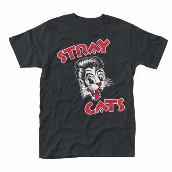 Merch Stray Cats: Tričko Cat Logo Stray Cats