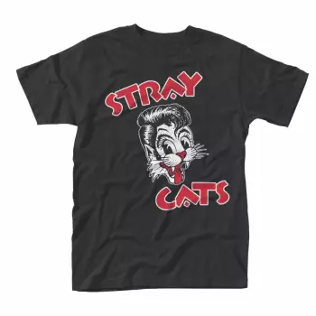 Stray Cats: Tričko Cat Logo Stray Cats