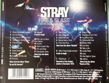 2CD Stray: Fire & Glass The Pye Recordings 1975 - 1976 92819