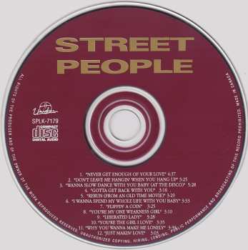 CD Street People: Street People  520204