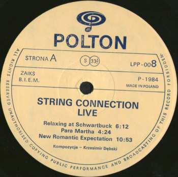 LP String Connection: Live (Jazz) 50316