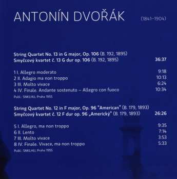 CD Antonín Dvořák: String Quartets G Major Op. 106 & F Major Op. 96 "American" 10565
