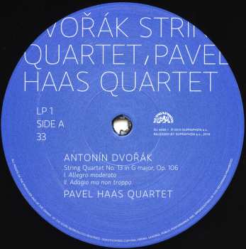 2LP Antonín Dvořák: String Quartets G Major Op. 106 & F Major Op. 96 "American" 10566