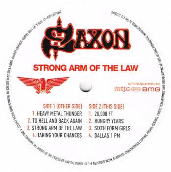 LP Saxon: Strong Arm Of The Law LTD | CLR 34866