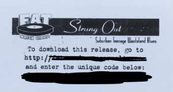 LP Strung Out: Suburban Teenage Wasteland Blues 69618