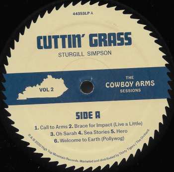 LP Sturgill Simpson: Cuttin' Grass - Vol. 2 (The Cowboy Arms Sessions) 76498