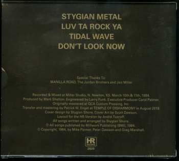 CD Stygian Shore: Stygian Shore 34911