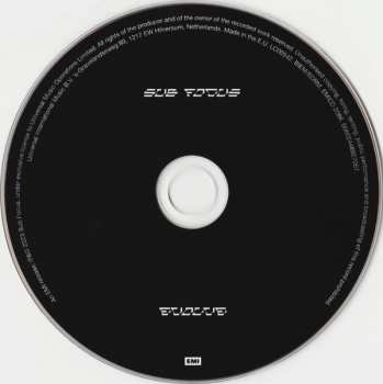 CD Sub Focus: Evolve  445779