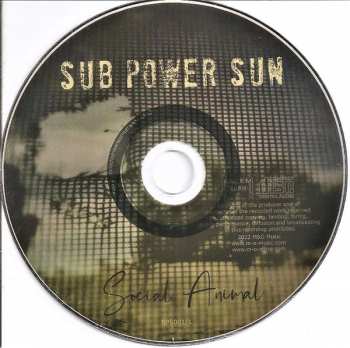 CD Sub Power Sun: Social Animal 149651