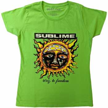 Merch Sublime: Sublime Ladies T-shirt: 40oz To Freedom  (x-small) XS