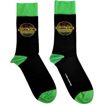 Merch Sublime: Sublime Unisex Ankle Socks: Circle Logo (uk Size 7 - 11) 42 - 47
