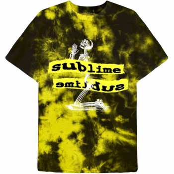 Merch Sublime: Sublime Unisex T-shirt: Praying Skeleton (wash Collection) (x-large) XL