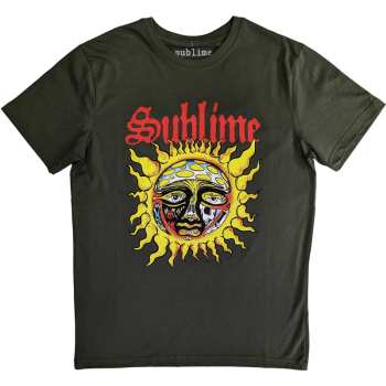 Merch Sublime: Sublime Unisex T-shirt: Yellow Sun (medium) M