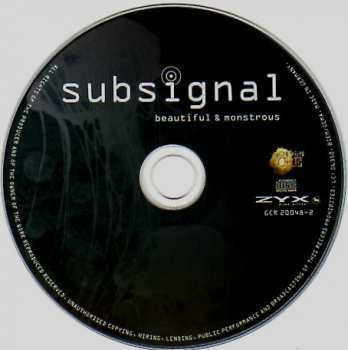 CD Subsignal: Beautiful & Monstrous 266015