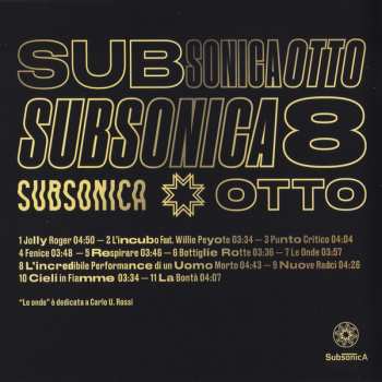 CD Subsonica: 8 525821