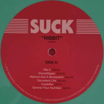 LP SuCK: Ribbit LTD | CLR 405016