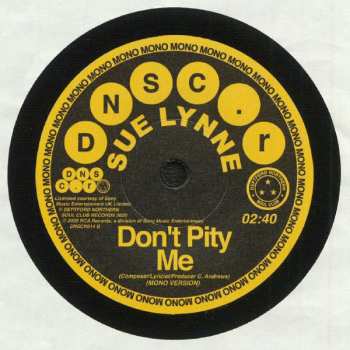 SP Sue Lynne: Don't Pity Me 77383