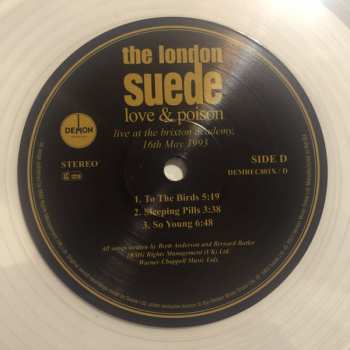 2LP Suede: Love & Poison (Live At The Brixton Academy, 16th May 1993) LTD | CLR 136119